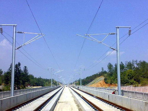 武廣線(xiàn)羅馬柱式橋面欄桿